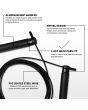 RDX C4 ADJUSTABLE SKIPPING JUMP ROPE/Blk-4